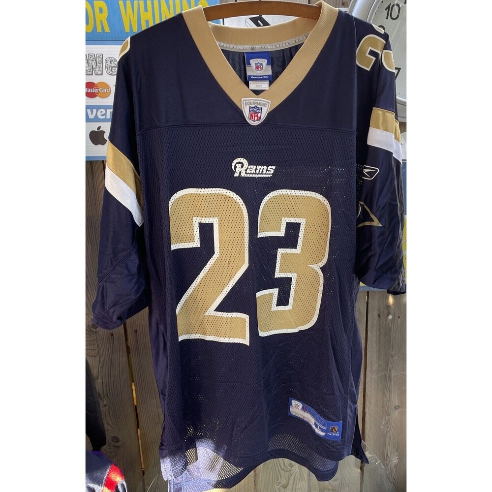 Rare Brian Leonard #23 Navy Blue St. Louis Rams Jersey | Reebok NFL  Size L nwot